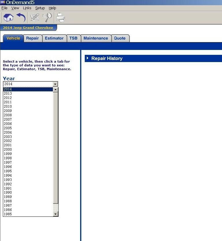 Newest Auto Repair Software 2014 ALLDATA 10.53+2014 Mitchell On Demand in 750GB HDD