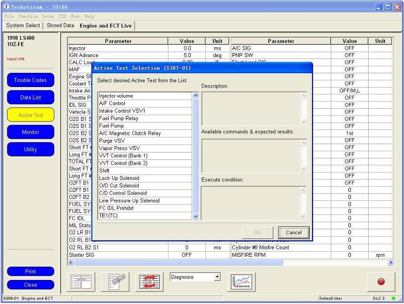 Mini pantalla de software VCI 4