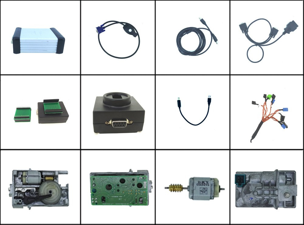 2009 - 2013 MB bga Key read ezs PW and write ESL Tool para talleres de reparación