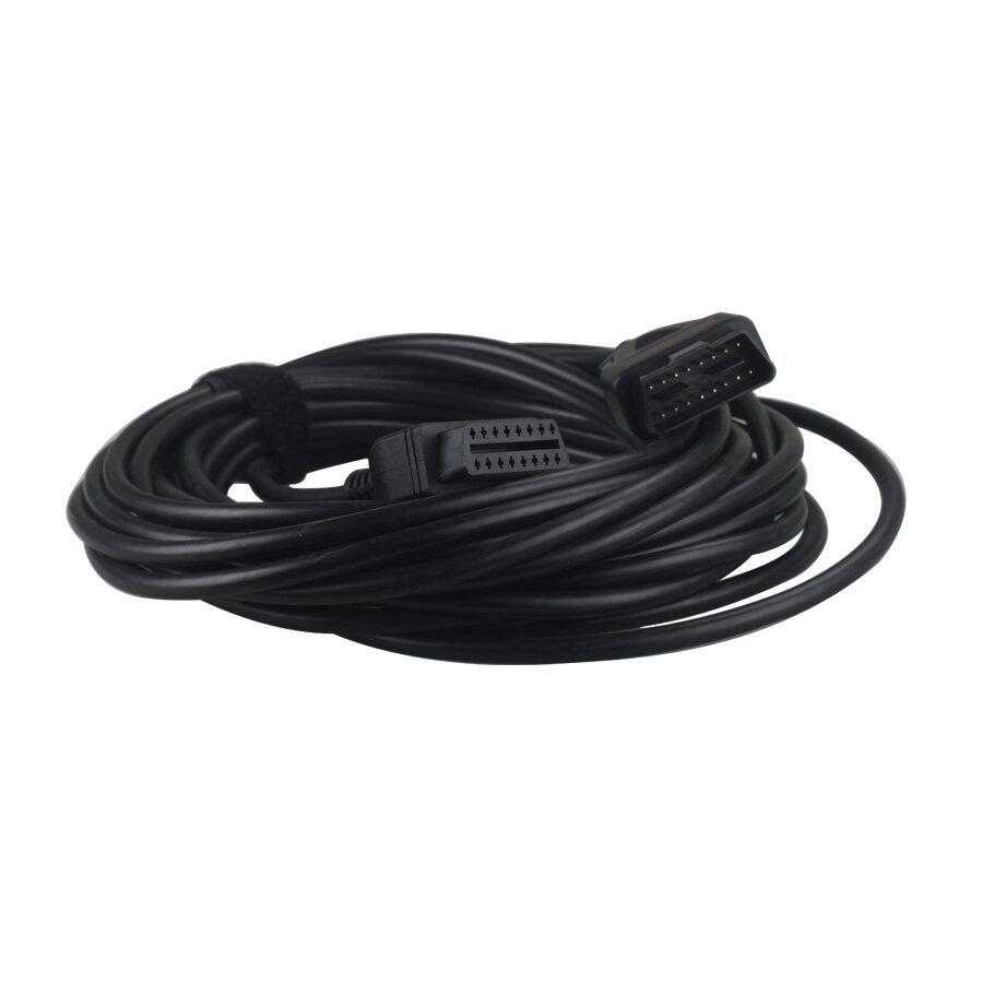 Conector masculino - femenino obd2 16pin de 10 metros