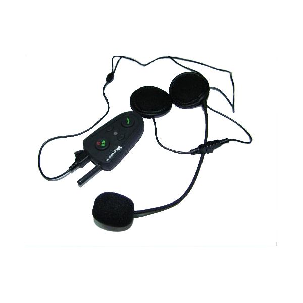 100M Motorcycle Helmet Headsets Intercom Bluetooth Handsfree Kit