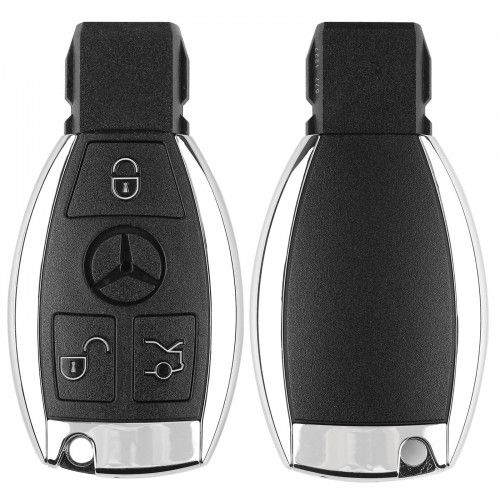 Mercedes w164 w221 w216 10 piezas CG MB 08 versión sin llave go Key 2 en 1 315 MHz / 433 MHz con carcasa para recibir 10 tokens gratuitos 2005 - 2010