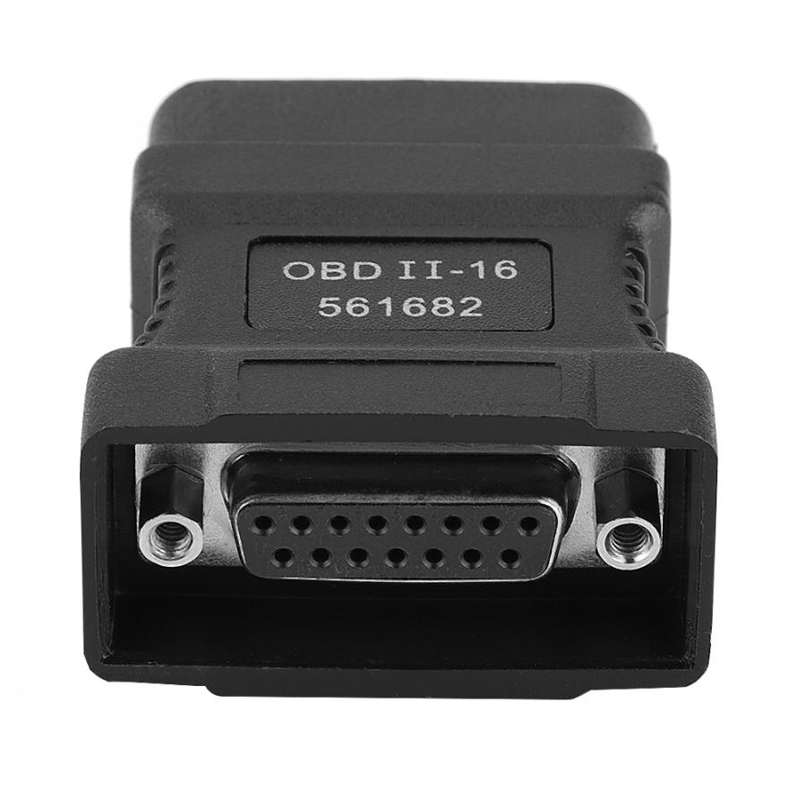 Conector obd2 - 16 para decodificador a bordo de cable obd2 de 16 Pines para diagnóstico de vehículos para enchufe para conector oboss v30 dk80