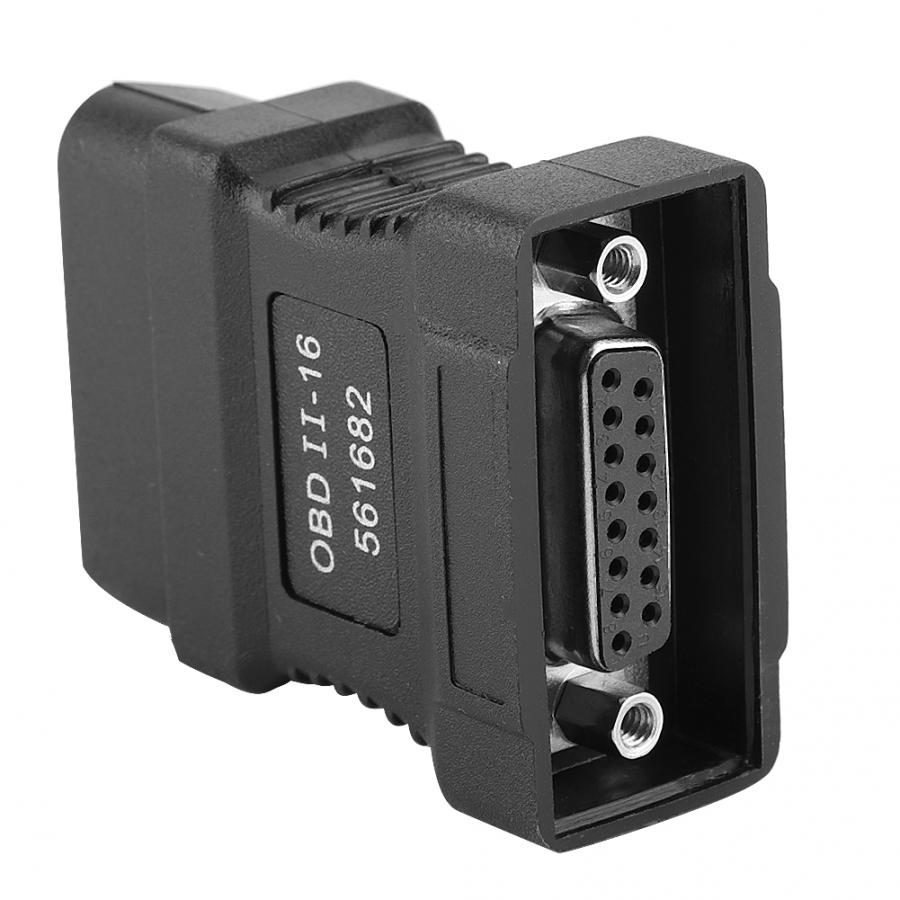 Conector obd2 - 16 para decodificador a bordo de cable obd2 de 16 Pines para diagnóstico de vehículos para enchufe para conector oboss v30 dk80