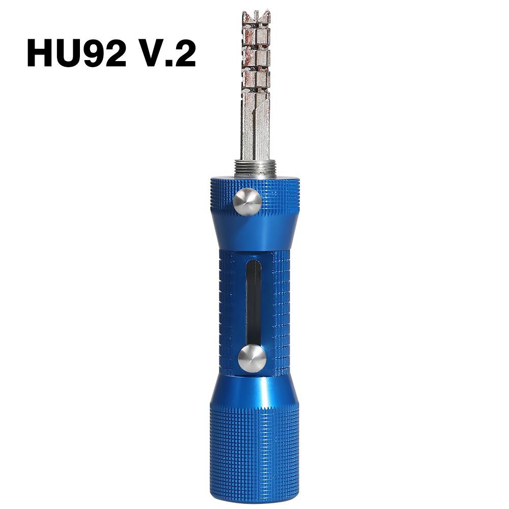 2 en 1 hu92 V.2 herramienta profesional de cerrador, adecuada para BMW hu92 herramienta de recogida de cerraduras y apertura rápida de decodificadores