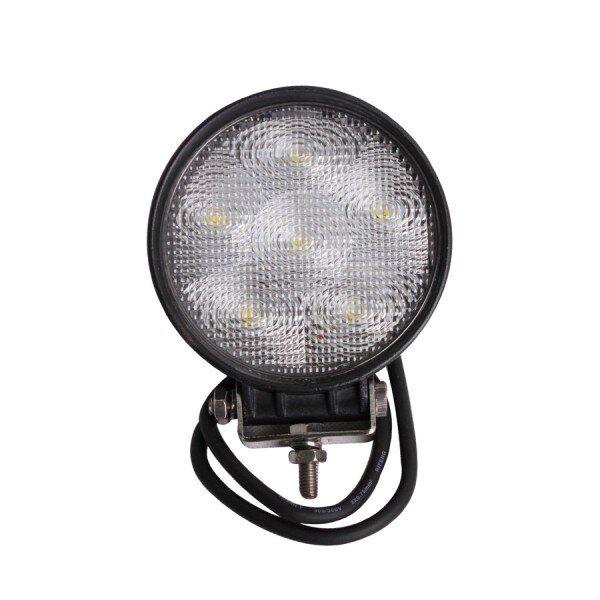 Dos luces de trabajo LED de haz completo de 18W 12v 24v jeep todoterreno ip67