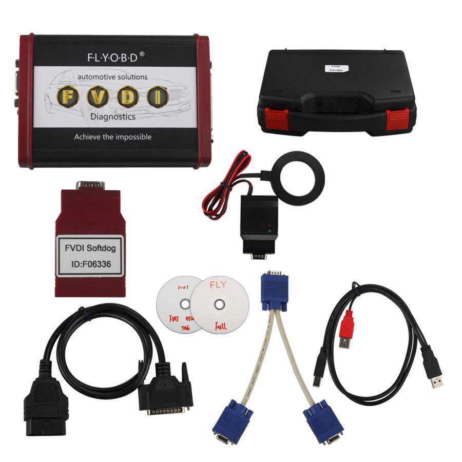 2015v fvdi abrites Commander Ford está equipado con el software v4.9 multifuncional USB dongle