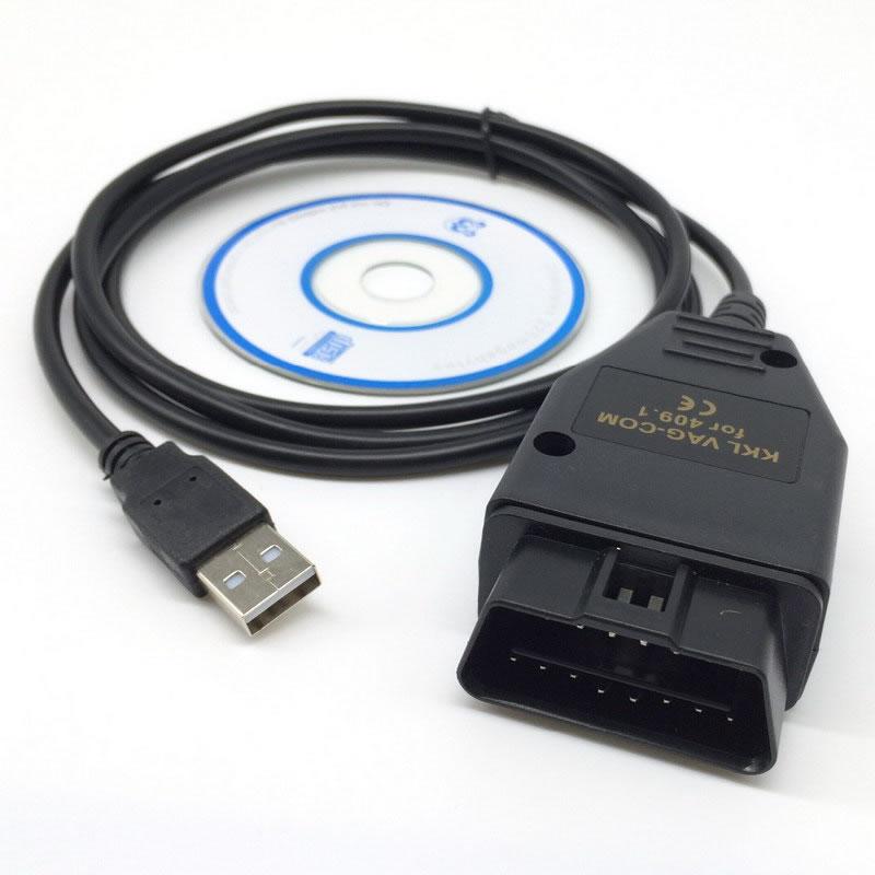 Vag 409 VAG-COM 409.1 Vag Com 409.1 KKL OBD2 USB Cable Scanner Diagnostic Tool Interface For Audi/VW/Skoda/Seat