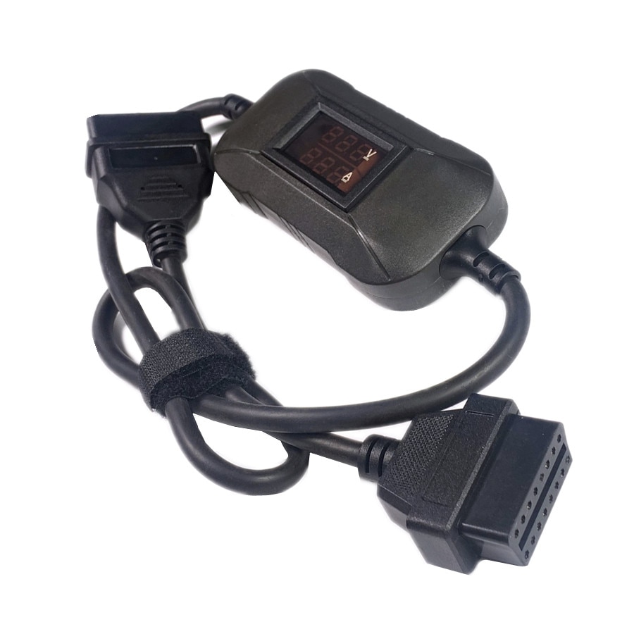 Adaptadores obd2 de convertidor de 24v a 12v para escáneres OBD de diagnóstico de camiones pesados