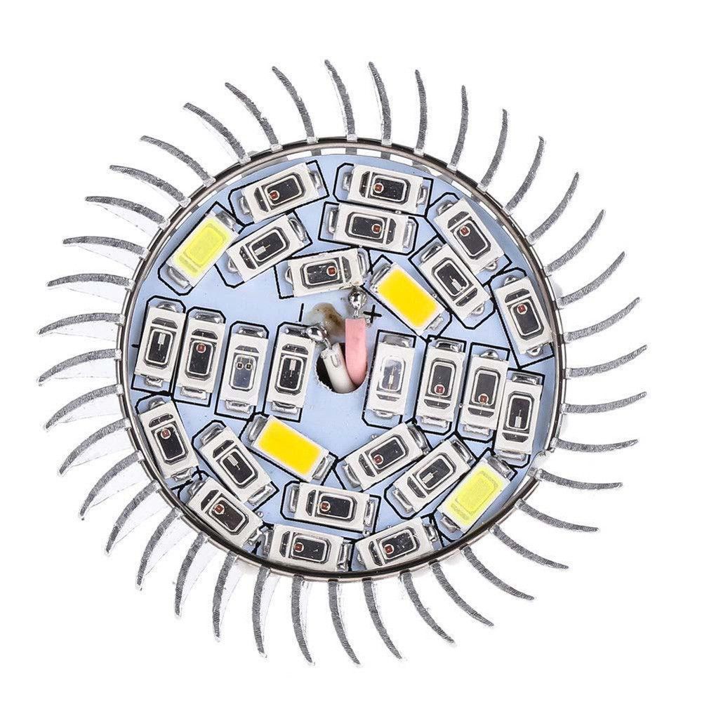 Nueva lámpara de crecimiento LED 28w e27 semillas de flores, plantas hidropónicas, bombillas de crecimiento, iluminación vegetal de espectro completo
