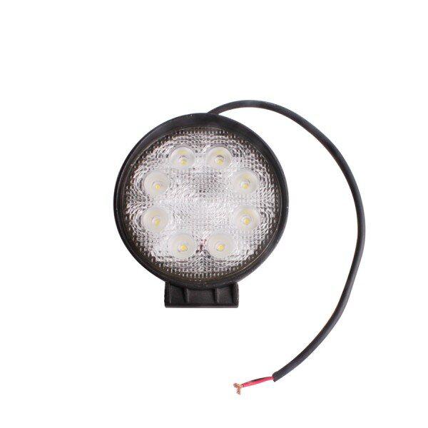 2pcs 24W 12V 24V flood LED Work Light OffRoad Flood Jeep Boat Truck IP67