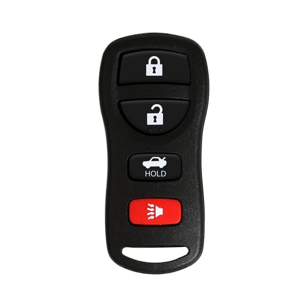 3+1 Button Remote Key for Nissan 315Mhz FCC ID KBRASTU15 10pcs/lot