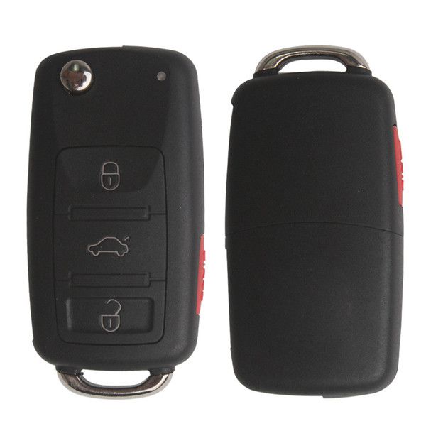 Clave de control remoto id46 de 3 botones 433mhz para Volkswagen Touareg 2008