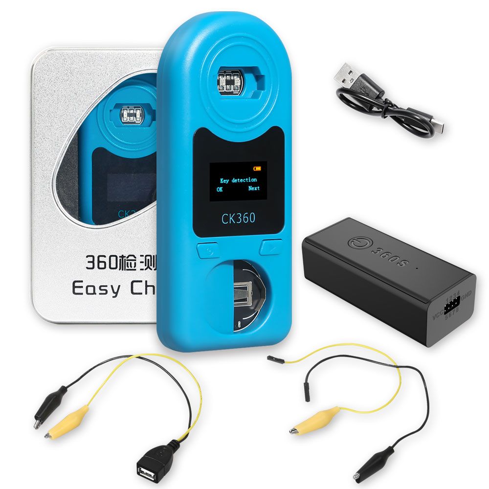 360 Signal Source 360S with CK360 Easy Check Remote Key Tester Full Set