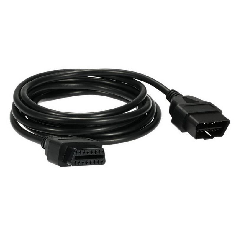 OBD - II obd2 16 agujas cable de extensión de diagnóstico macho - hembra 5m