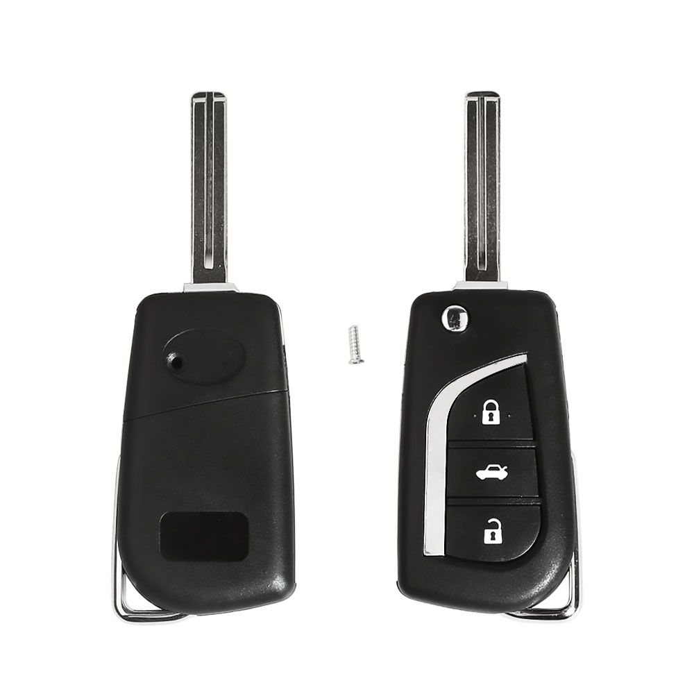 3 Button Flip Key For Toyota 433Mhz