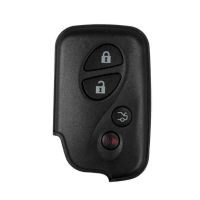 Lexus 4 botones carcasa de llave inteligente