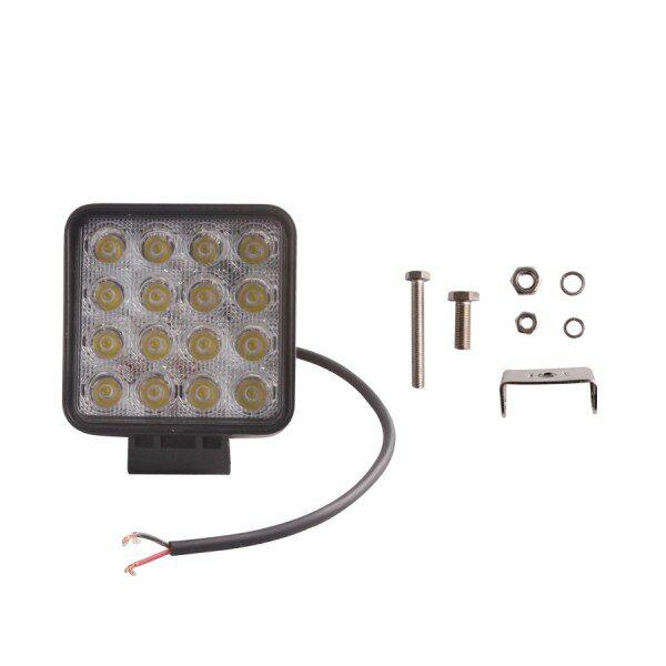 48w luz de trabajo LED de inundación 12v 24v jeep todoterreno 4wd luz de trabajo de camión 6000k