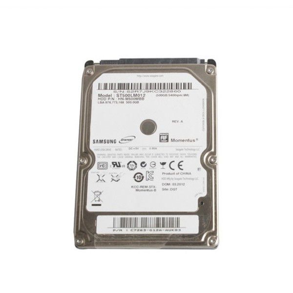 Nuevo disco duro interno dell d630 de 500 GB en blanco con Puerto Sata