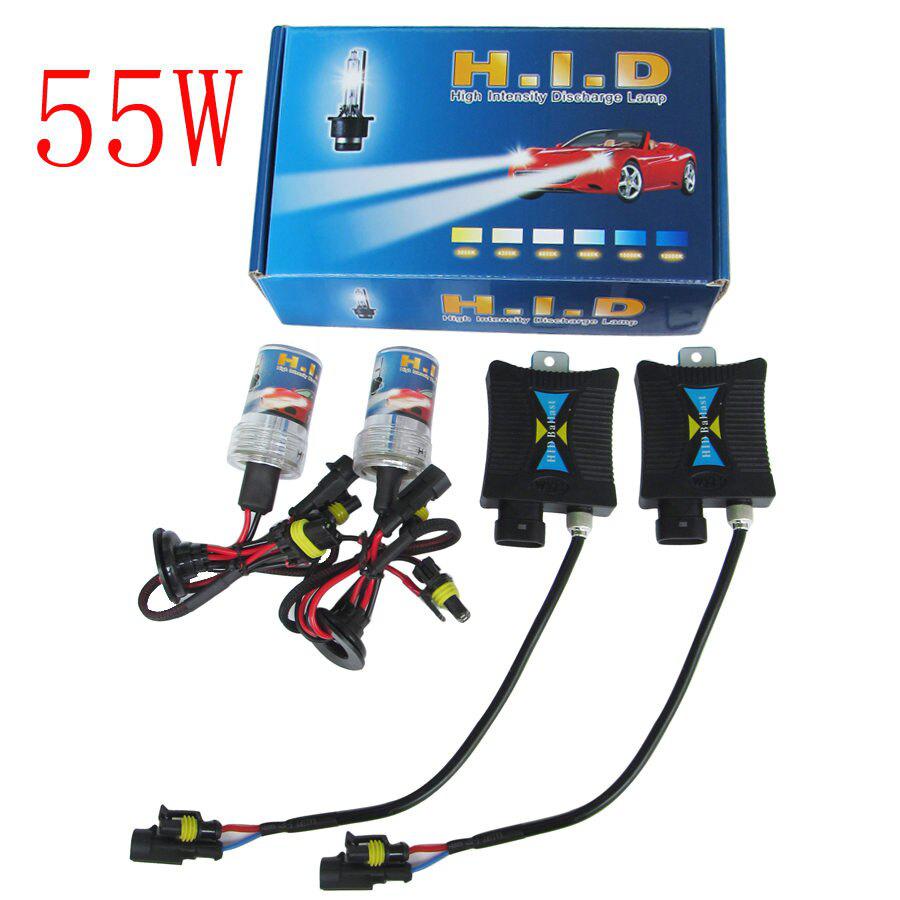 Kit de lastre ultrafino de xenón súper HID de 55w 12v 9005 6000k