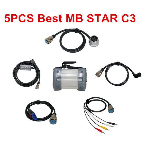 Mercedes - Benz Truck and car 5pcs best quality MB Star C3 pro actualizado a 2014.09