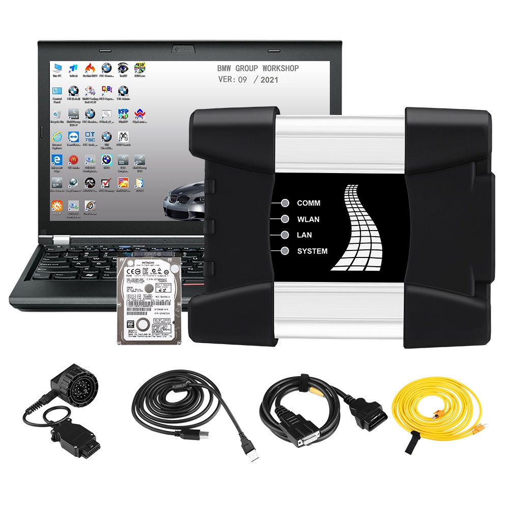 V2022.6 WiFi BMW ICOM next a + B + c La nueva generación ICOM A2 de la mejor calidad está instalada en la memoria Lenovo x220 4GB y está disponible en cualquier momento.