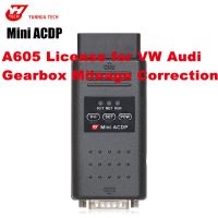 A605 licencia de corrección de kilometraje de la Caja de cambios Volkswagen - audi, utilizando el módulo Yanhua mini Acdp 13 / 19