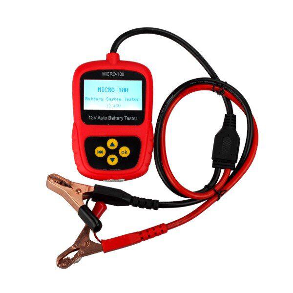 AUGOCOM MICRO-100 Digital Battery Tester Battery Conductance & Electrical System Analyzer 30-100AH