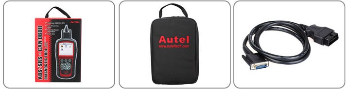 Original Autel AutoLink AL619 OBDII CAN ABS And SRS Scan Tool Update Online