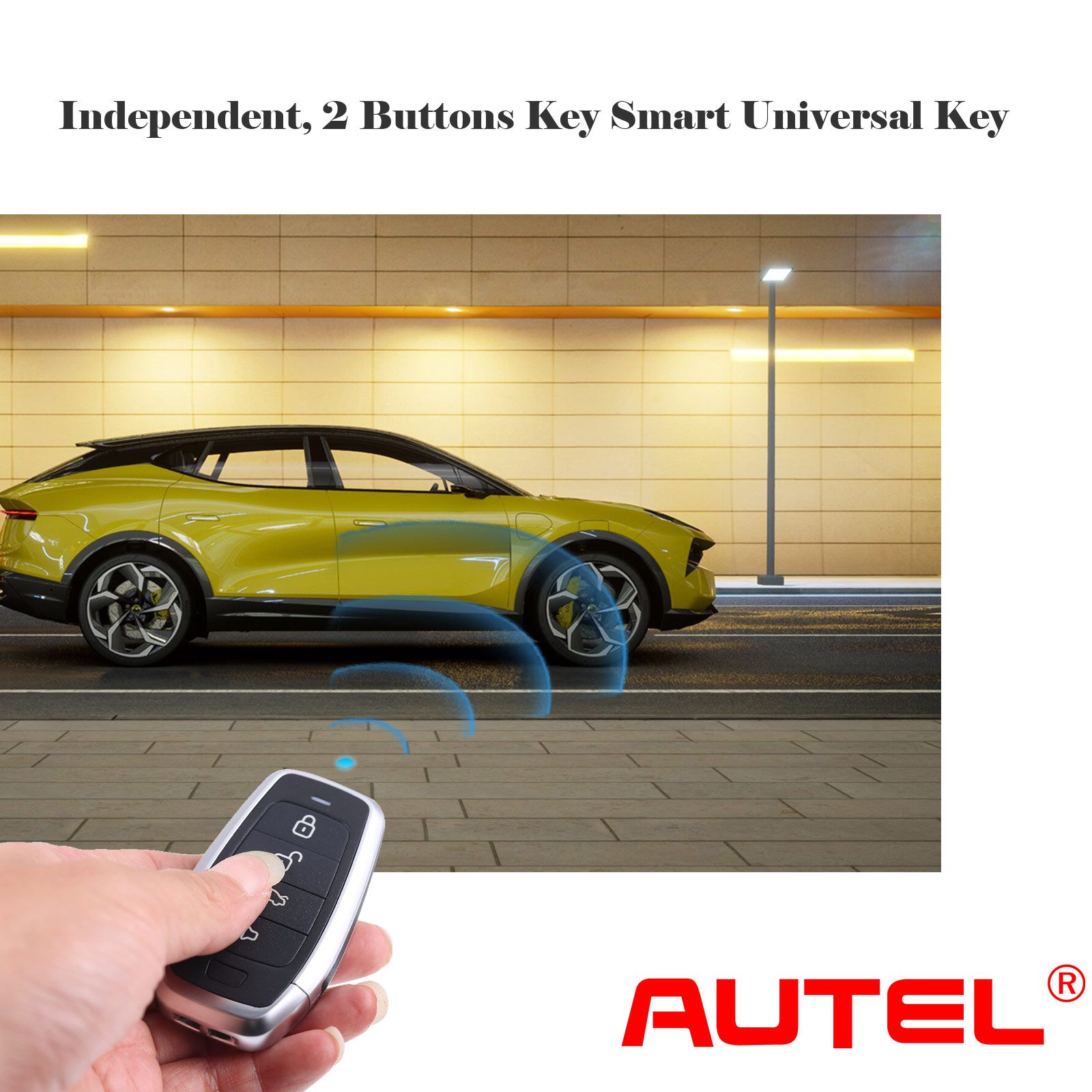 Autel ikeyat004cl4 botones clave inteligente universal independiente 5 piezas / lote