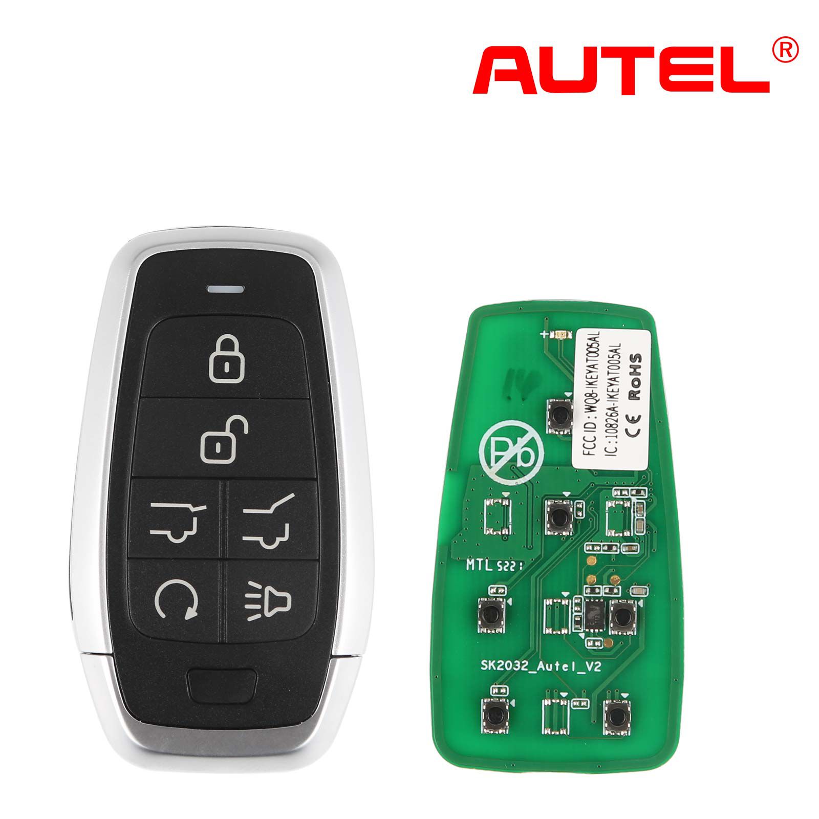 AUTEL IKEYAT006EL 6 Buttons Independent Universal Smart Key 5pcs/lot