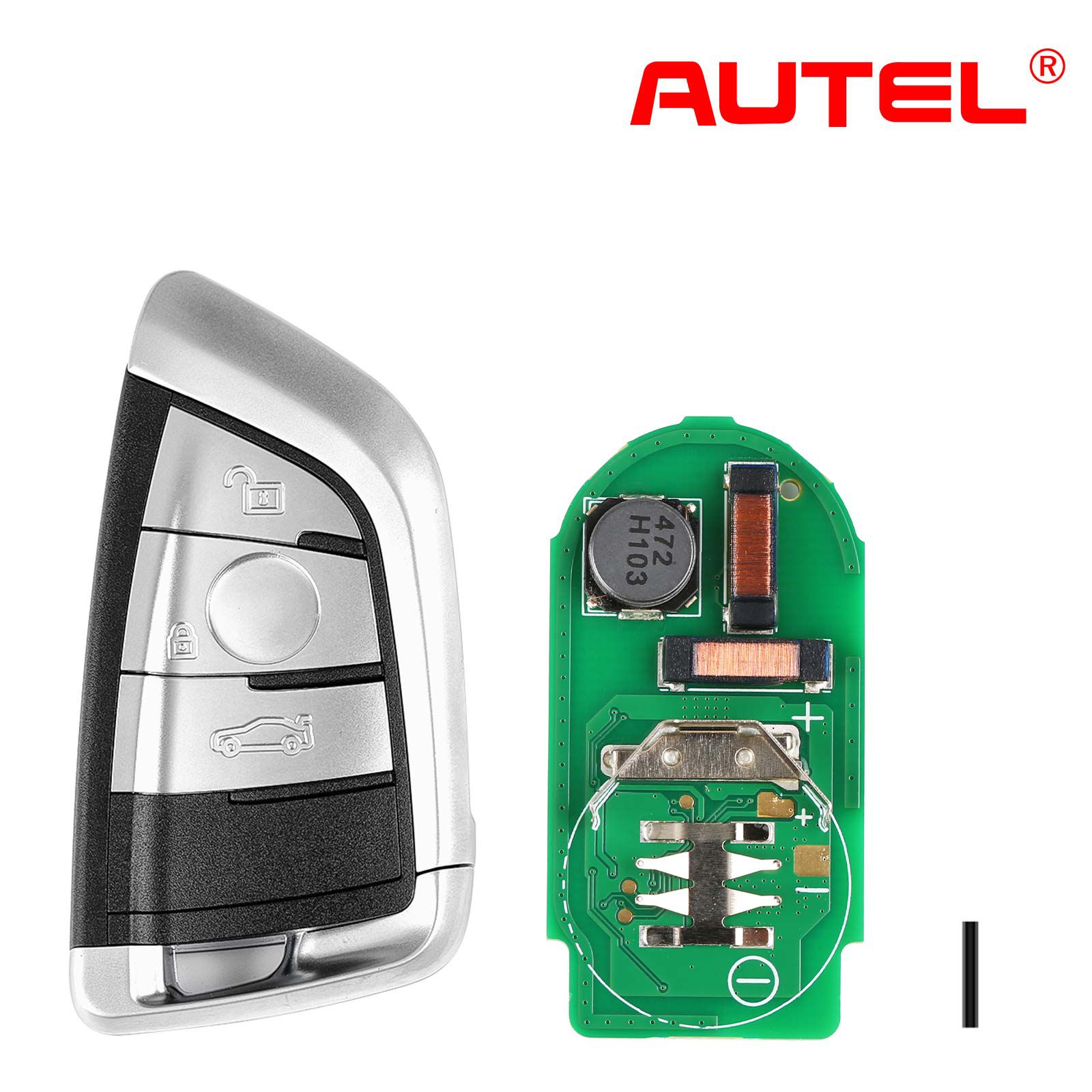 Autel ikeybw003al BMW 3 botones llave maestra inteligente 5 piezas / lote