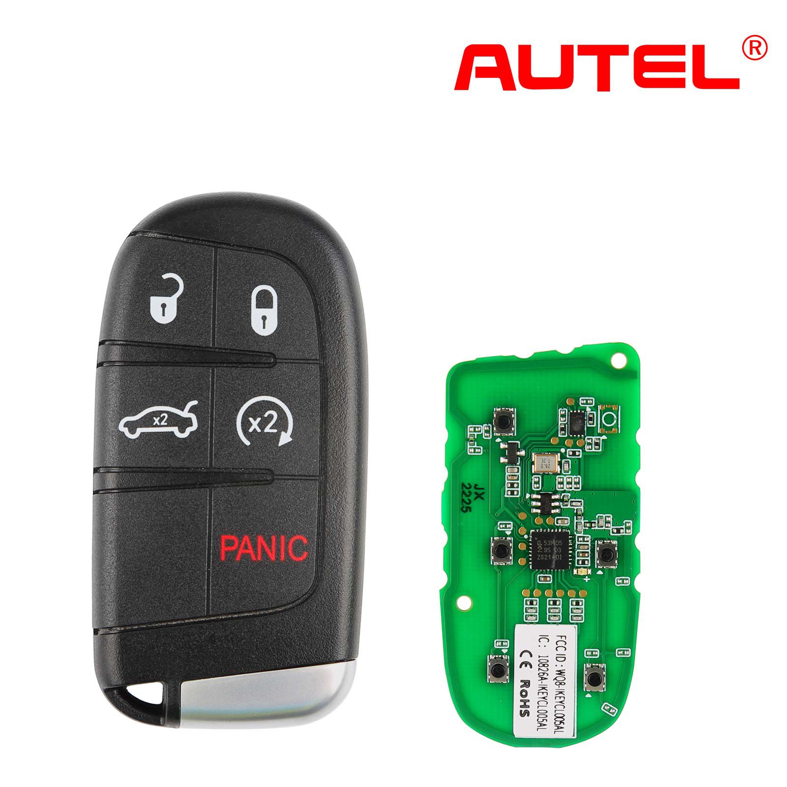 AUTEL IKEYCL005AL Chrysler 5 Buttons Universal Smart Key 5pcs/lot