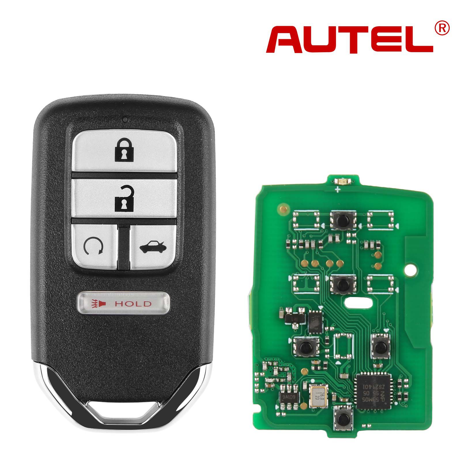 Autel ikeyhd005al honda 5 botones llave inteligente universal 5 piezas / lote