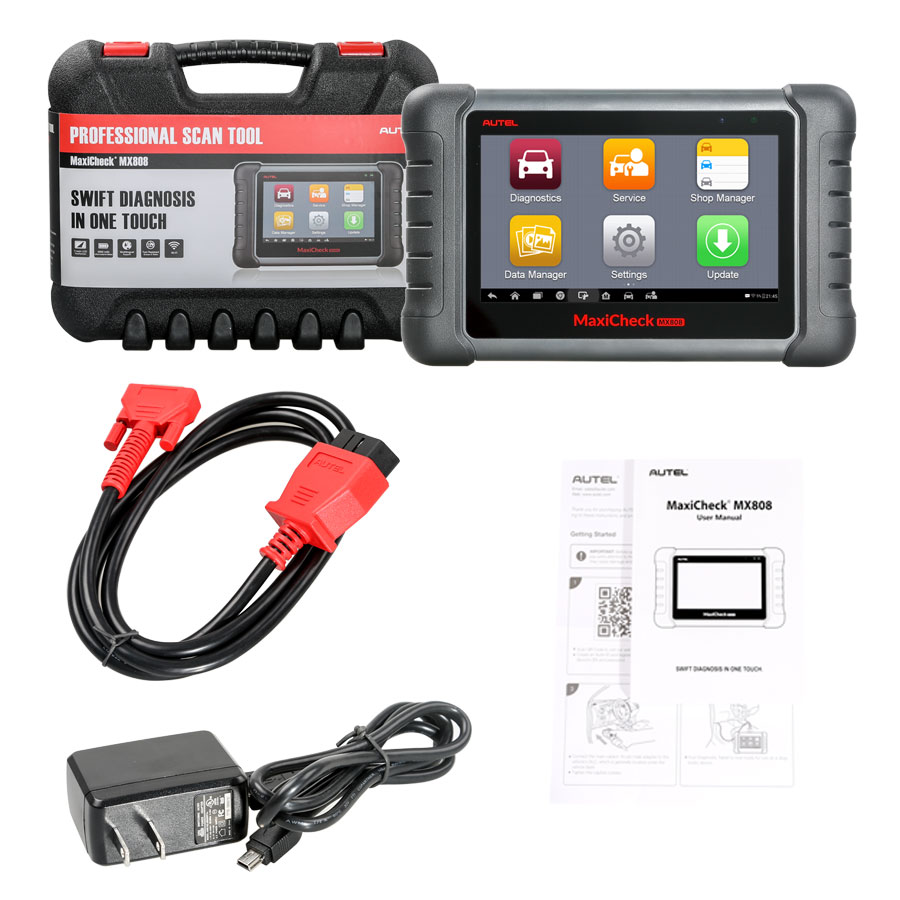 AUTEL MaxiCheck MX808 Android Tablet Diagnostic Tool Code Reader Free Update Online