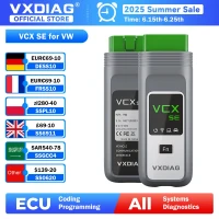 VXDIAG VCX SE for VW Diagnostic Tool Car OBD2 DoIP Scanner All System Diagnosis ECU Coding J2534 Programming for Audi for Skoda