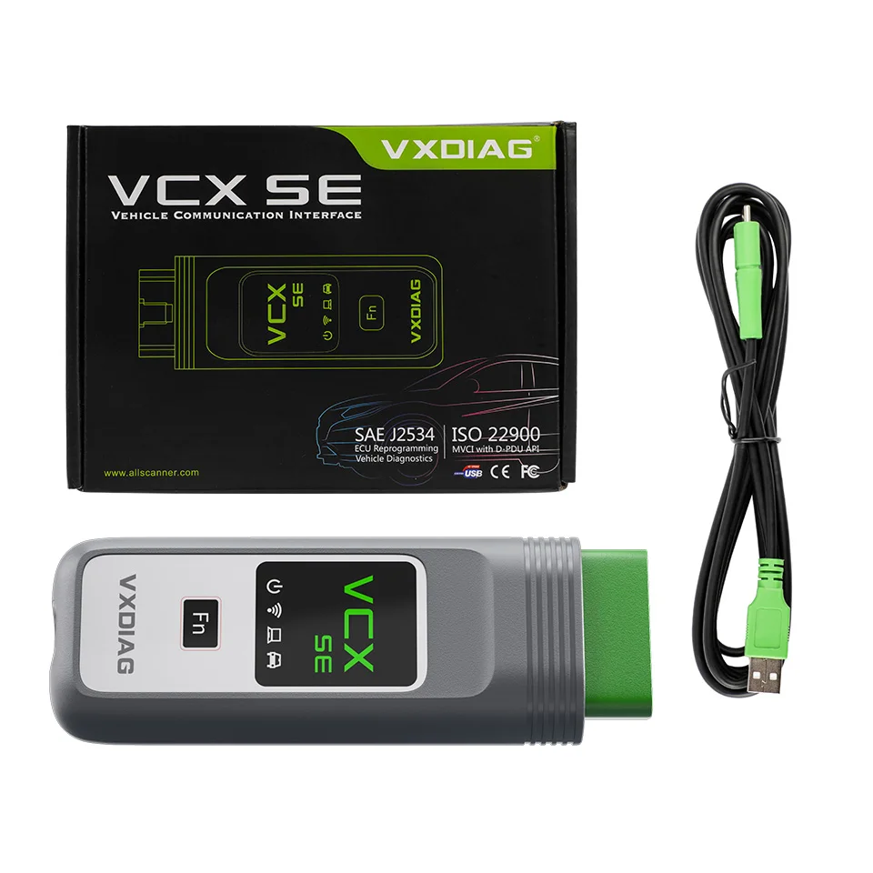 VXDIAG VCX SE for VW Diagnostic Tool Car OBD2 DoIP Scanner All System Diagnosis ECU Coding J2534 Programming for Audi for Skoda