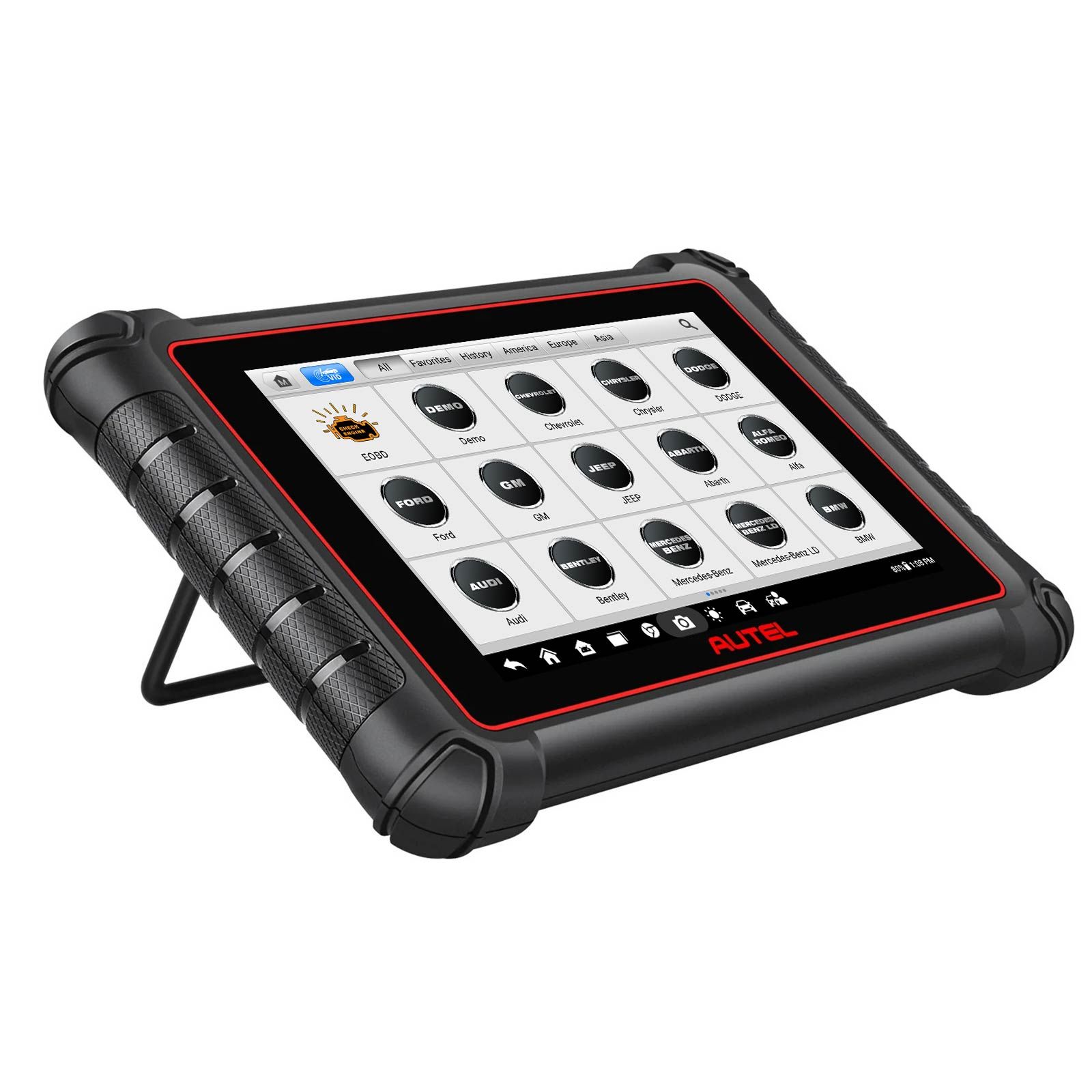 2025 Autel MaxiCOM MK900BT MK900-BT Bidirectional Diagnostic Scanner Update of MX900 MK808BT MK808S CAN-FD&DOIP