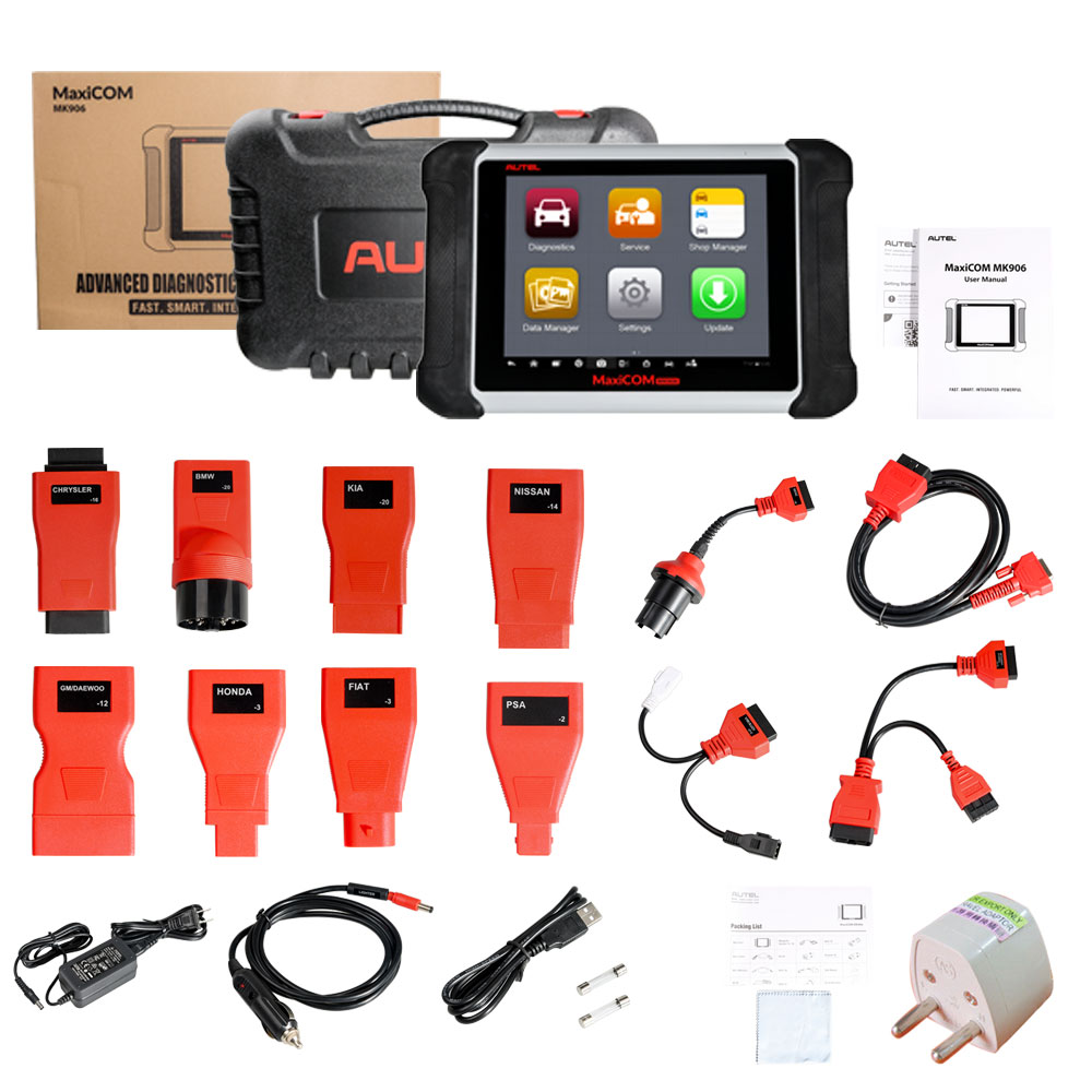 Original AUTEL MaxiCom MK906 Online Diagnostic and Programming Tool