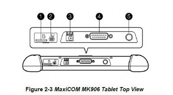 Original Autel maxicom mk906