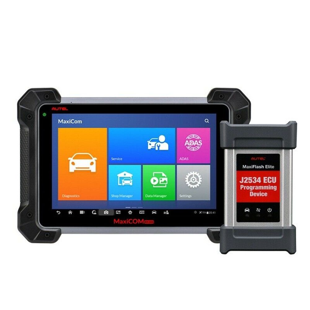 Autel MaxiCOM MK908P Pro Full System Diagnostic Tool with J2534 ECU Programming Get Free Autel MaxiAP AP200H