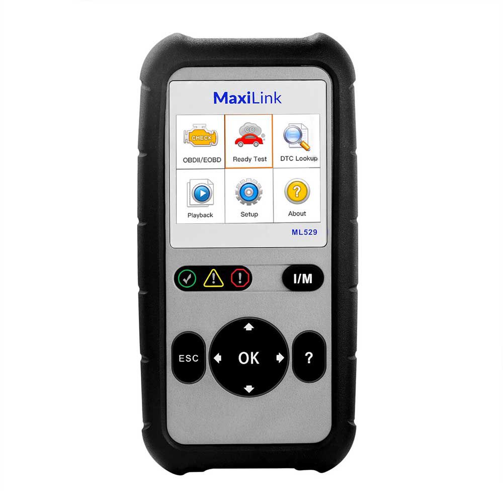 Actualización del escáner obd2 original autoel maxilink ml529 con función obd2 completa al519