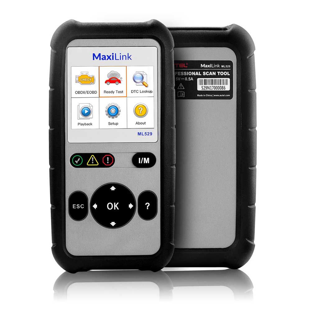 Original Autel Maxilink ML529 OBD2 Scanner with Full OBD2 Functions Upgraded Version of AL519