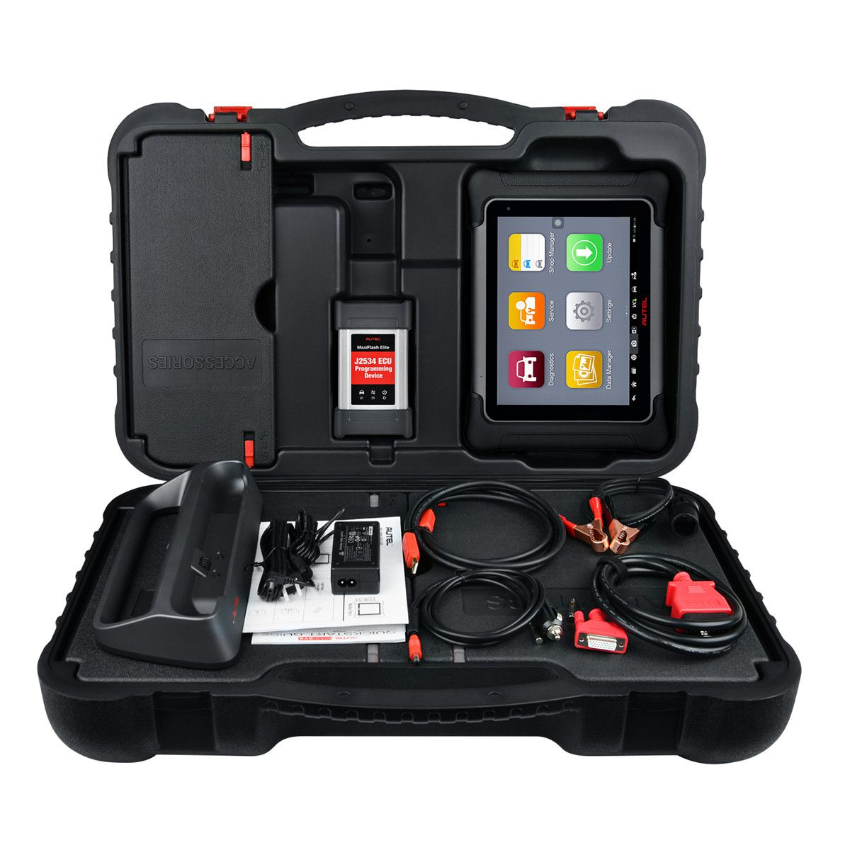 2023 Autel Maxisys Elite II Automotive Full Systems Diagnostic Tool with J2534 ECU Programming Get Free Autel MaxiVideo MV108