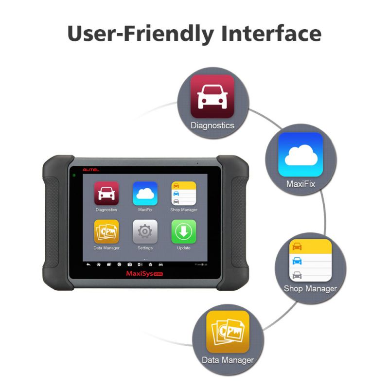AUTEL MaxiSYS MS906自动诊断扫描仪下一代AUTEL MaxiDAS DS708免费发货
