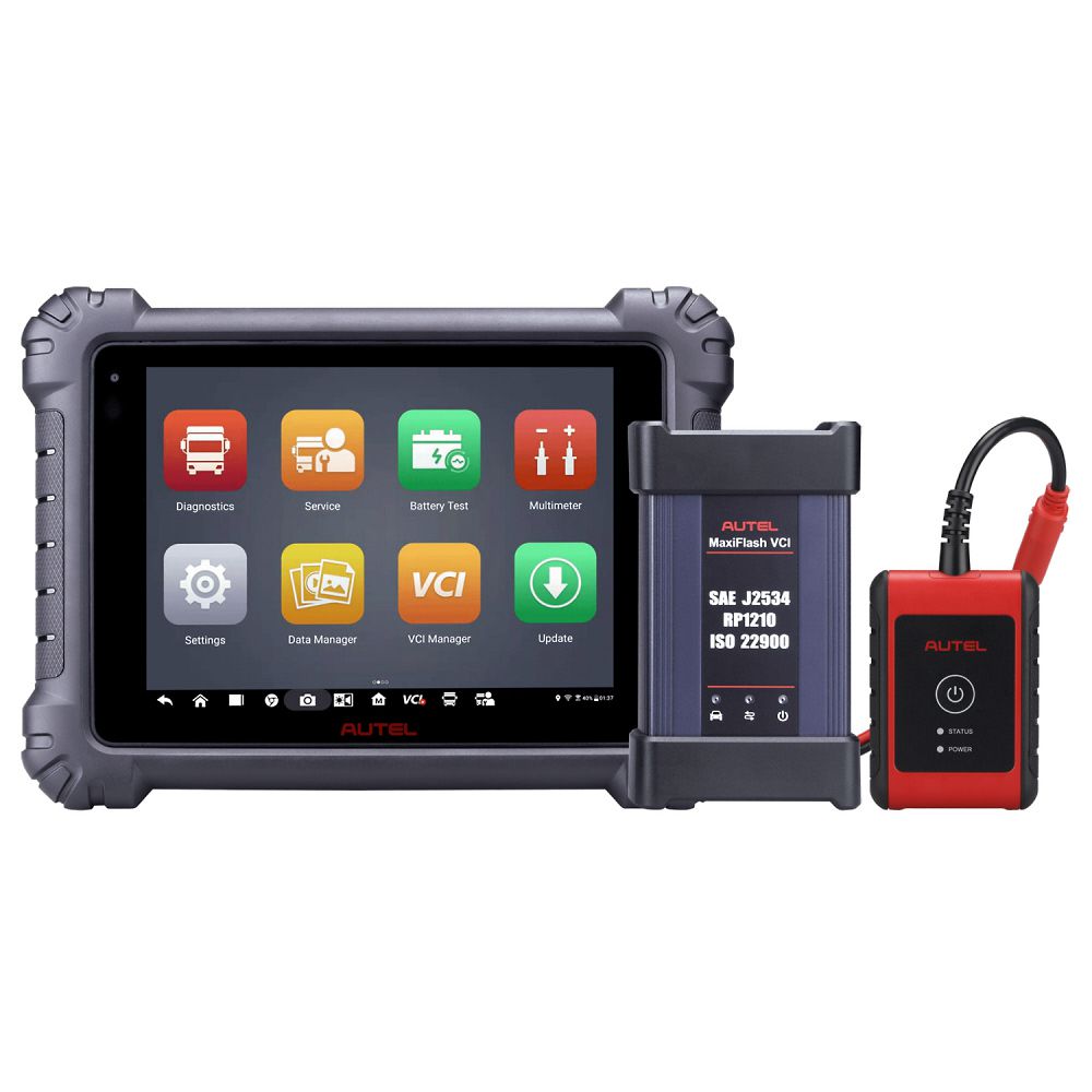 Autel Maxisys MS909CV Hochleistungs-bidirektionaler Diagnosescanner mit Bluetooth J2534 VCI