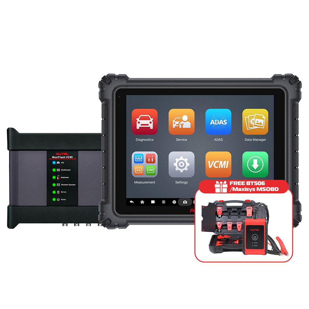 2023 original autoel maxisys ultra Intelligence full Systems Diagnostics Tool with maxiflash vcmi get Free msobd2kit o maxibas bt506