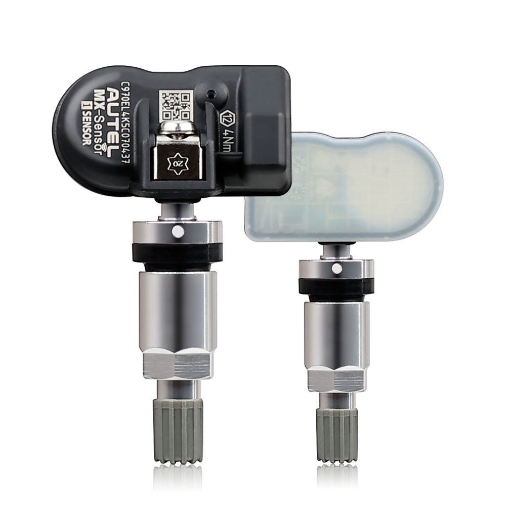 Cuatro sensores autoel MX - 315 MHz + 433 MHz 2 en 1 sensor tpms programable universal Metal / caucho