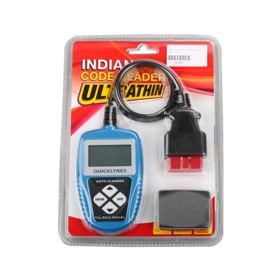 Auto Scanner for Indian Cars T65 With 16 Pins OBDII Adapter