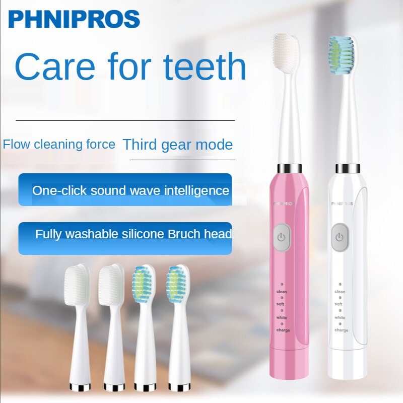 Automatic Toothbrush Adult Electric Toothbrush Sonic Waterproof Women Teeth Care Whitening Cepillo Electrico Dientes